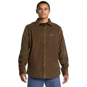 Мужская рубашка Smoke Trail Quiksilver, коричневый