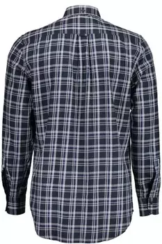 Мужская рубашка стандартного кроя с длинным рукавом Gant Chic, синий