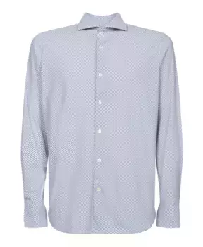 Мужская рубашка стильная и удобная. Dell'Oglio, синий