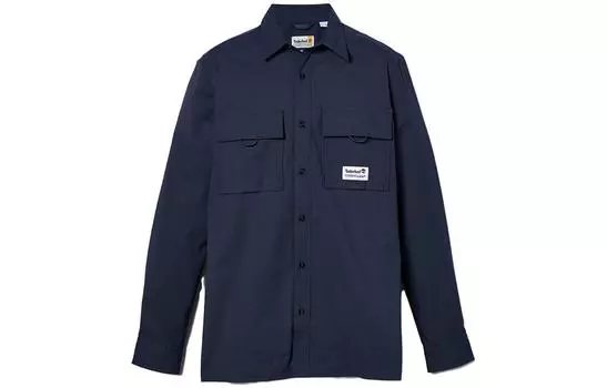Мужская рубашка Timberland, цвет Blue