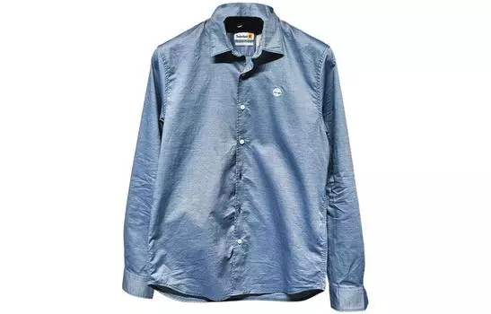 Мужская рубашка Timberland, цвет Blue