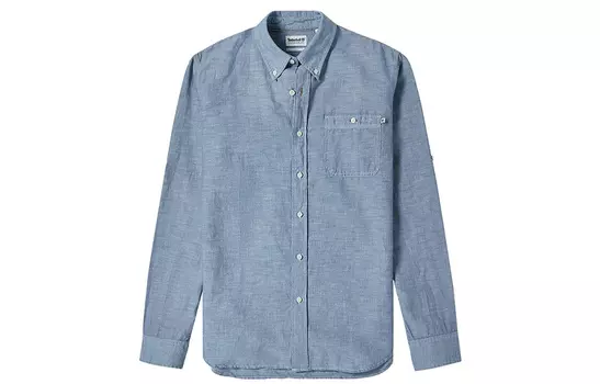 Мужская рубашка Timberland, цвет Blue