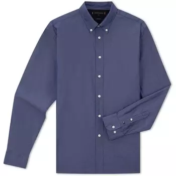 Мужская рубашка Tommy Hilfiger, цвет Blue-gray DXF