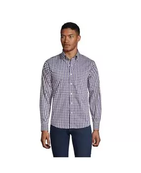 Мужская рубашка традиционного кроя Comfort-First с CoolMax Lands' End