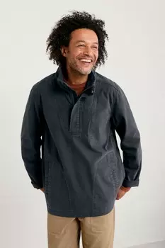 Мужская рубашка Trelew свободного кроя Seasalt Cornwall, синий