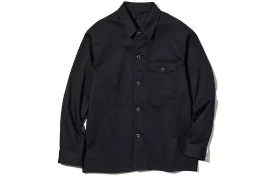 Мужская рубашка UNIQLO, Черный