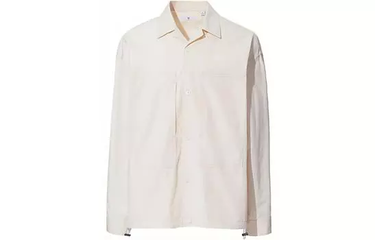 Мужская рубашка UNIQLO, цвет Beige