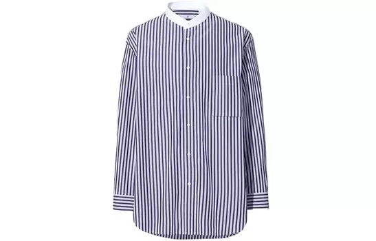 Мужская рубашка UNIQLO, цвет Blue