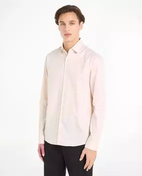 Мужская рубашка узкого кроя Calvin Klein, розовый