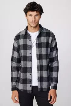 Мужская рубашка узкого кроя в клетку Lumberjack Slim Fit TUDORS, смешанный