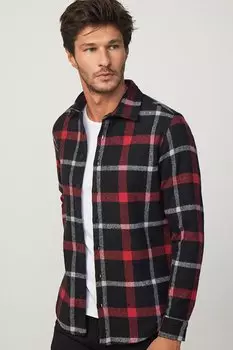 Мужская рубашка узкого кроя в клетку Lumberjack Slim Fit TUDORS, смешанный