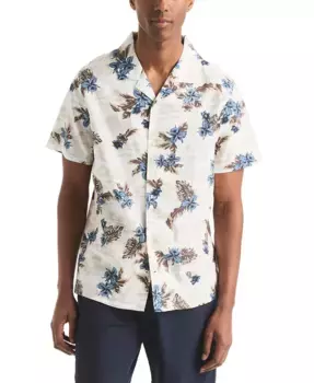Мужская рубашка в цветочном стиле Camp Nautica, белый
