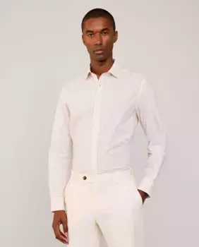 Мужская рубашка в клетку классического кроя Faonnable, бежевый