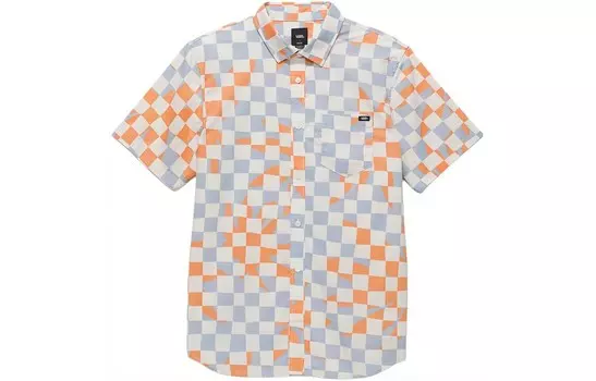 Мужская рубашка Watson серая/синяя Vans, серый/синий