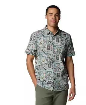 Мужская рубашка Wild Cast Camp Columbia, синий