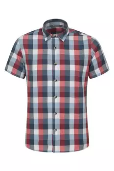 Мужская рубашка выходного дня из хлопка Mountain Warehouse, красный