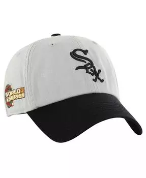 Мужская серая/черная кепка Chicago White Sox Sure Shot классическая приталенная шляпа франчайзинга '47 Brand, серый