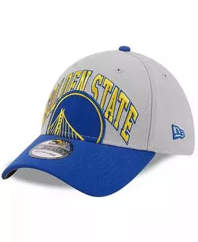 Мужская серая двухцветная кепка Royal Golden State Warriors Tip-Off 39THIRTY Flex New Era, серый