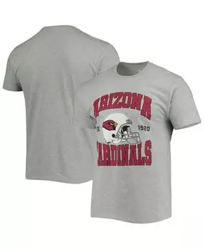 Мужская серая футболка arizona cardinals helmet со шлемом Junk Food, мульти