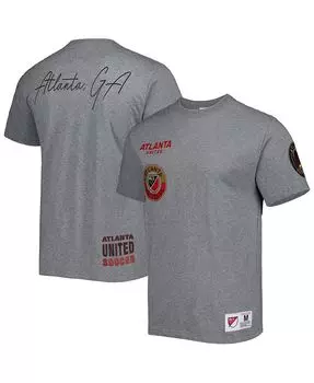 Мужская серая футболка Atlanta United FC City Mitchell & Ness, серый
