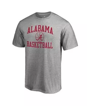 Мужская серая футболка с логотипом Alabama Crimson Tide In Bounds Fanatics, серый