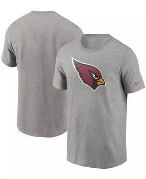 Мужская серая футболка с логотипом Arizona Cardinals Primary Logo Nike