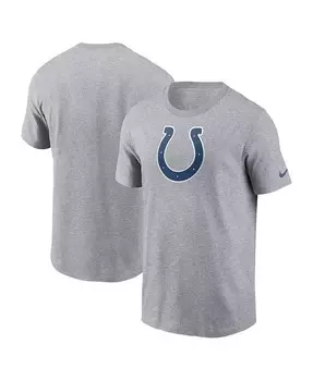 Мужская серая футболка с логотипом Indianapolis Colts Primary Nike, серый