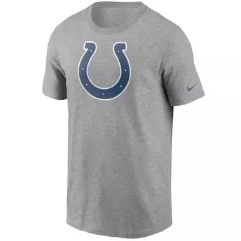 Мужская серая футболка с логотипом Indianapolis Colts Primary Nike