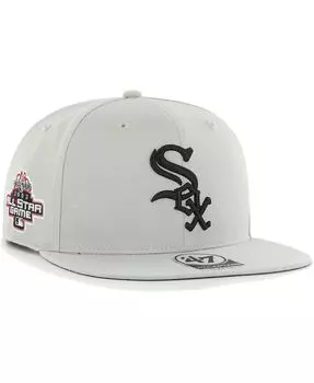 Мужская серая кепка Chicago White Sox MLB All-Star Game Sure Shot Captain Snapback 2003 '47 Brand