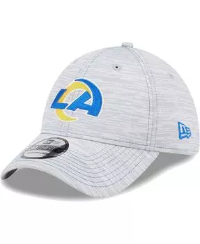Мужская серая кепка Los Angeles Rams Speed 39THIRTY Flex Hat New Era