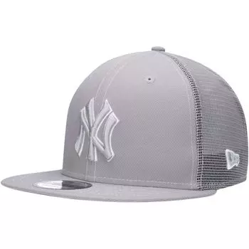 Мужская серая кепка New Era New York Yankees 2023 для тренировок на поле 9FIFTY Snapback