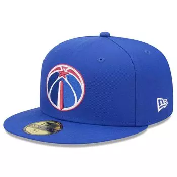 Мужская серая кепка New Era Washington Wizards 2022/23 City Edition с альтернативным логотипом 59FIFTY