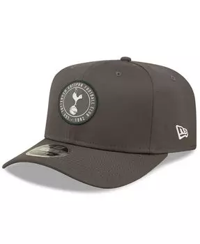 Мужская серая кепка с переливающейся эластичной застежкой Tottenham Hotspur 9FIFTY Snapback New Era