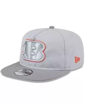 Мужская серая кепка Snapback для гольфиста Cincinnati Bengals 2024 NFL Training Camp New Era, серый