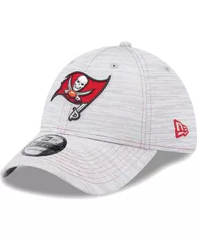 Мужская серая кепка Tampa Bay Buccaneers Speed 39THIRTY Flex New Era