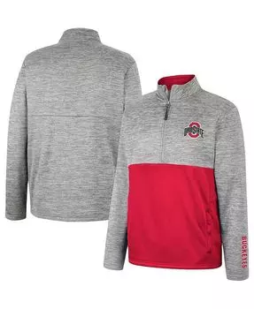 Мужская серая куртка на молнии Ohio State Buckeyes John Colosseum, серый