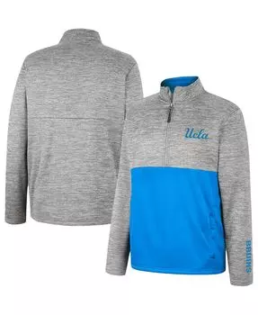 Мужская серая куртка ucla bruins john half-zip Colosseum, серый