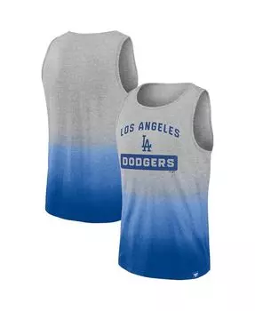Мужская серая майка Royal Los Angeles Dodgers Our Year с фирменным логотипом Fanatics