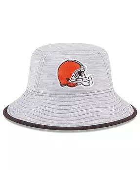 Мужская серая панама Cleveland Browns Game New Era, серый