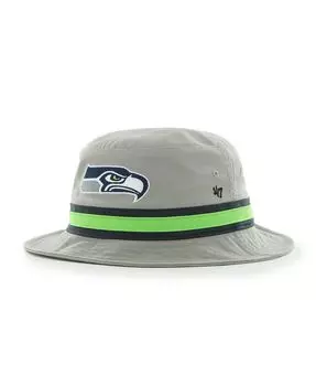 Мужская серая панама в полоску Seattle Seahawks '47 Brand