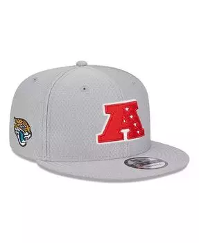 Мужская серая регулируемая бейсболка Snapback Jacksonville Jaguar 2024 Pro Bowl 9FIFTY New Era, серый