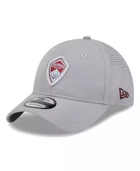 Мужская серая регулируемая кепка Colorado Rapids Active 9Twenty New Era, серый
