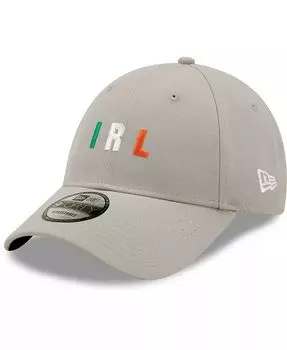 Мужская серая регулируемая кепка Ireland National Team 9FORTY New Era, серый
