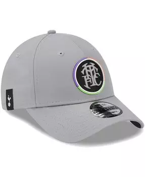 Мужская серая регулируемая кепка Tottenham Hotspur Flock 9FORTY New Era