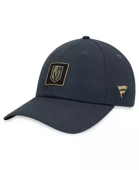 Мужская серая регулируемая кепка Vegas Golden Knights Authentic Pro Rink Fanatics, серый