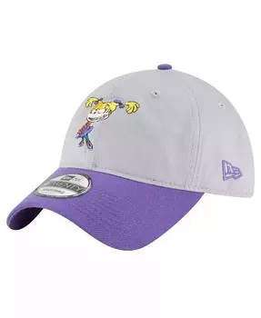Мужская серая регулируемая шапка Rugrats Angelica 9TWENTY New Era, серый