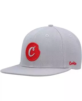 Мужская серая шляпа Snapback C-Bite Cookies, серый