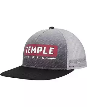 Мужская серая шляпа Snapback Temple Owls Colosseum, серый