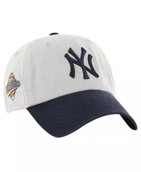 Мужская серая/темно-синяя классическая приталенная шляпа New York Yankees Sure Shot '47 Brand, серый