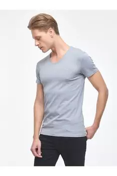 Мужская СЕРАЯ ФУТБОЛКА Ltb, серый